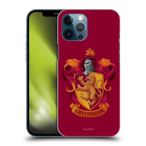 Head Case Designs Officially Licensed Harry Potter Chamber Of Secrets I Gryffindor Crest Hard Back Case Compatible with Apple iPhone 12 Pro Max