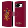 thumbnail image 1 of Head Case Designs Officially Licensed Harry Potter Chamber Of Secrets I Gryffindor Crest Leather Book Wallet Case Cover Compatible with Google Pixel 8, 1 of 6