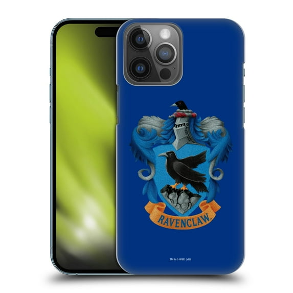 Head Case Designs Officially Licensed Harry Potter Chamber Of Secrets I Ravenclaw Crest Hard Back Case Compatible with Apple iPhone 14 Pro Max