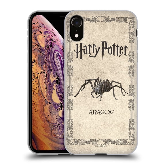 Head Case Designs Officially Licensed Harry Potter Chamber Of Secrets II Aragog Spider Creature Soft Gel Case Compatible with Apple iPhone XR