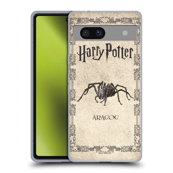 Head Case Designs Officially Licensed Harry Potter Chamber Of Secrets II Aragog Spider Creature Soft Gel Case Compatible with Google Pixel 7a
