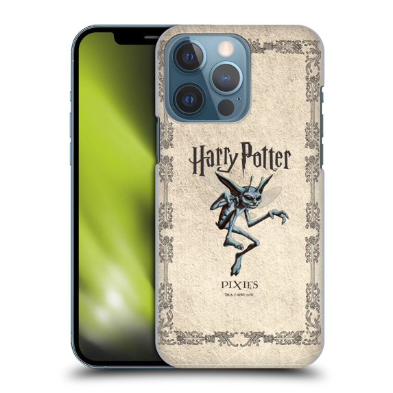 Head Case Designs Officially Licensed Harry Potter Chamber Of Secrets II Cornish Pixies Creature Hard Back Case Compatible with Apple iPhone 13 Pro