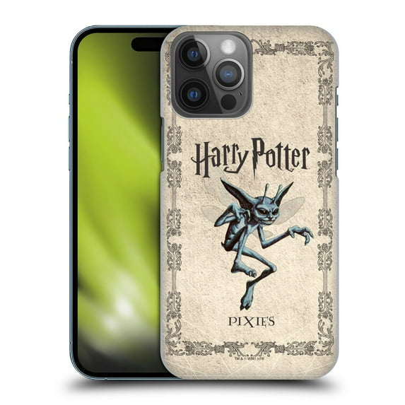 Head Case Designs Officially Licensed Harry Potter Chamber Of Secrets II Cornish Pixies Creature Hard Back Case Compatible with Apple iPhone 14 Pro Max