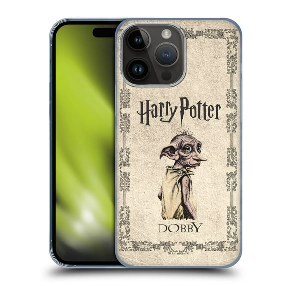 Head Case Designs Officially Licensed Harry Potter Chamber Of Secrets II Dobby House Elf Creature Hard Back Case Compatible with Apple iPhone 15 Pro Max