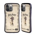 thumbnail image 1 of Head Case Designs Officially Licensed Harry Potter Chamber Of Secrets II Dobby House Elf Creature Hybrid Case Compatible with Apple iPhone 14 Pro, 1 of 7