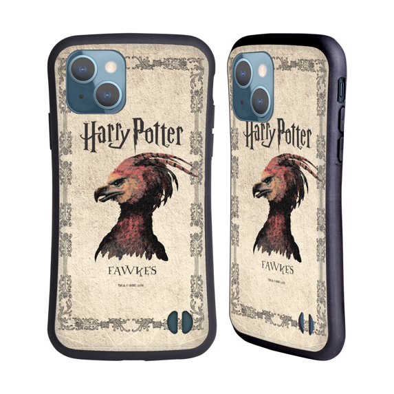 Head Case Designs Officially Licensed Harry Potter Chamber Of Secrets II Fawkes Phoenix Creature Hybrid Case Compatible with Apple iPhone 13