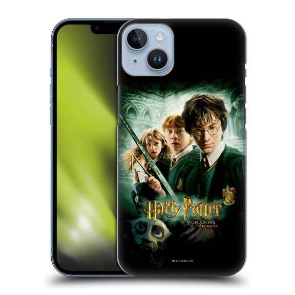 Head Case Designs Officially Licensed Harry Potter Chamber Of Secrets III Movie Poster Hard Back Case Compatible with Apple iPhone 14 Plus