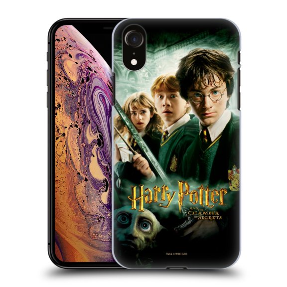 Head Case Designs Officially Licensed Harry Potter Chamber Of Secrets III Movie Poster Hard Back Case Compatible with Apple iPhone XR