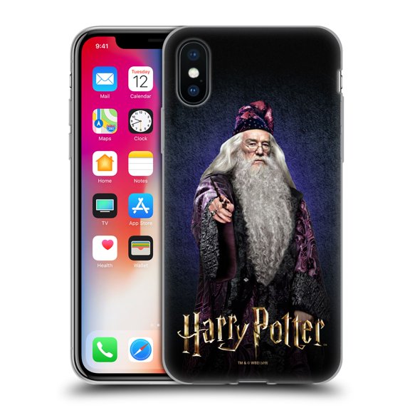 Head Case Designs Officially Licensed Harry Potter Chamber Of Secrets IV Albus Dumbledore Soft Gel Case Compatible with Apple iPhone X / iPhone XS