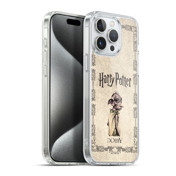 Head Case Designs Harry Potter Chamber Of Secrets II Dobby House Elf Creature Soft Gel Case for Apple iPhone 15 Pro Max