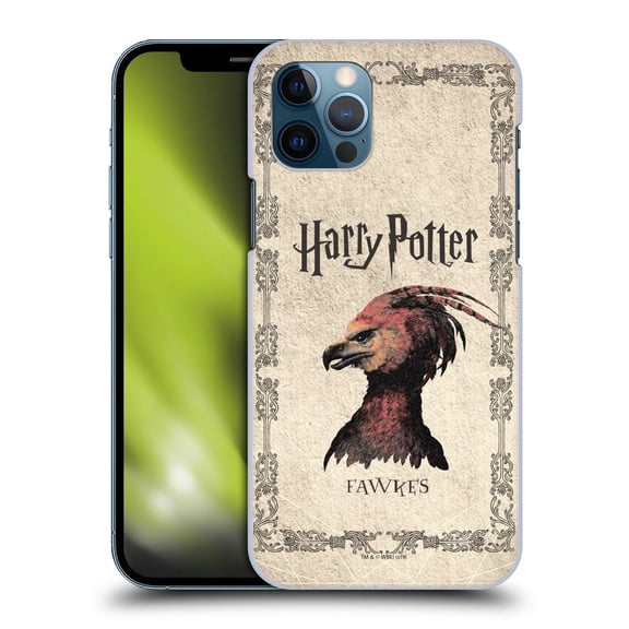 Head Case Designs Officially Licensed Harry Potter Chamber Of Secrets II Fawkes Phoenix Creature Hard Back Case Compatible with Apple iPhone 12 / iPhone 12 Pro