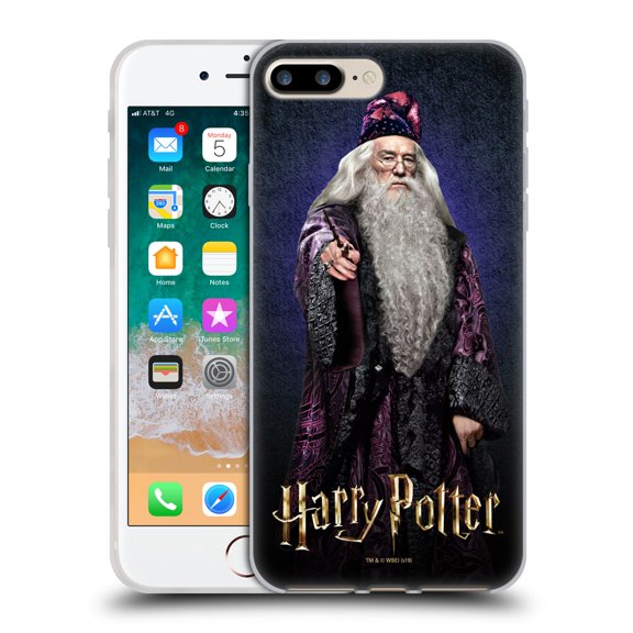 Head Case Designs Officially Licensed Harry Potter Chamber Of Secrets IV Albus Dumbledore Soft Gel Case Compatible with Apple iPhone 7 Plus / iPhone 8 Plus