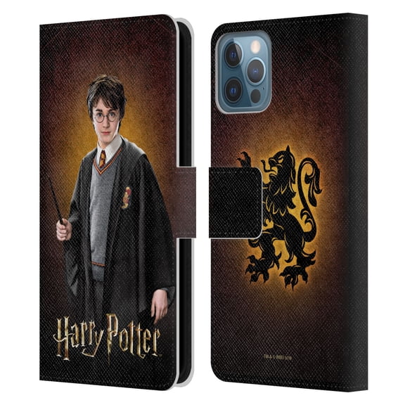 Head Case Designs Officially Licensed Harry Potter Chamber Of Secrets IV Portrait Leather Book Wallet Case Cover Compatible with Apple iPhone 12 / iPhone 12 Pro