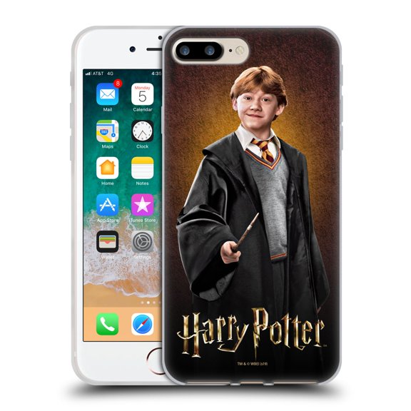 Head Case Designs Officially Licensed Harry Potter Chamber Of Secrets IV Ron Weasley Soft Gel Case Compatible with Apple iPhone 7 Plus / iPhone 8 Plus