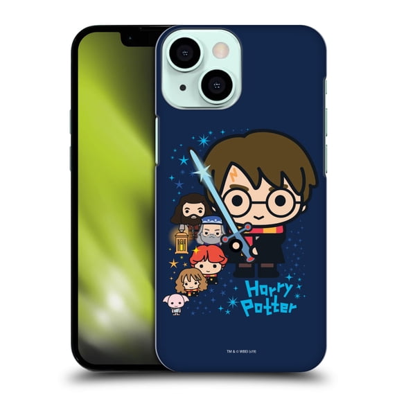 Head Case Designs Officially Licensed Harry Potter Deathly Hallows I Characters Hard Back Case Compatible with Apple iPhone 13 Mini