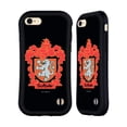 thumbnail image 1 of Head Case Designs Officially Licensed Harry Potter Deathly Hallows I Gryffindor Crest Hybrid Case Compatible with Apple iPhone 7 / 8 / SE 2020 & 2022, 1 of 7
