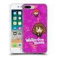 thumbnail image 1 of Head Case Designs Officially Licensed Harry Potter Deathly Hallows I Hermione Ron Spell Soft Gel Case Compatible with Apple iPhone 7 Plus / iPhone 8 Plus, 1 of 7