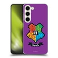 thumbnail image 1 of Head Case Designs Officially Licensed Harry Potter Deathly Hallows I Hogwarts Crest Hard Back Case Compatible with Samsung Galaxy S23 5G, 1 of 7