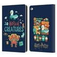 thumbnail image 1 of Head Case Designs Officially Licensed Harry Potter Deathly Hallows I Magical Creatures Leather Book Wallet Case Cover Compatible with Apple iPad Air 2 (2014), 1 of 6