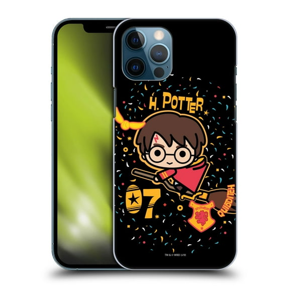 Head Case Designs Officially Licensed Harry Potter Deathly Hallows I Quidditch Broom Hard Back Case Compatible with Apple iPhone 12 Pro Max