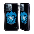 thumbnail image 1 of Head Case Designs Officially Licensed Harry Potter Deathly Hallows I Ravenclaw Crest Hybrid Case Compatible with Apple iPhone 13 Pro, 1 of 7
