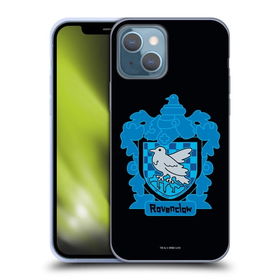 Head Case Designs Officially Licensed Harry Potter Deathly Hallows I Ravenclaw Crest Soft Gel Case Compatible with Apple iPhone 13