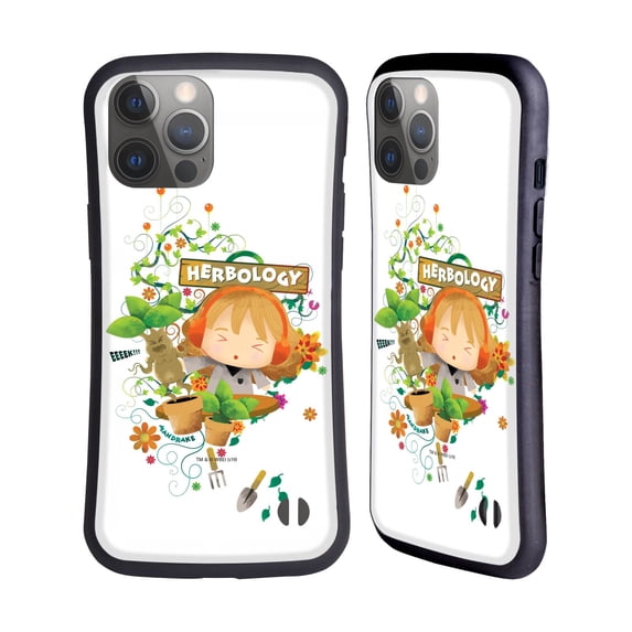 Head Case Designs Officially Licensed Harry Potter Deathly Hallows II Herbology Hybrid Case Compatible with Apple iPhone 14 Pro Max