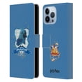 thumbnail image 1 of Head Case Designs Officially Licensed Harry Potter Deathly Hallows II Ravenclaw Leather Book Wallet Case Cover Compatible with Apple iPhone 13 Pro Max, 1 of 6