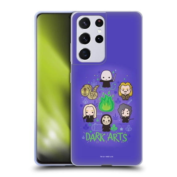 Head Case Designs Officially Licensed Harry Potter Deathly Hallows III Villains 2 Soft Gel Case Compatible with Samsung Samsung Galaxy S21 Ultra 5G