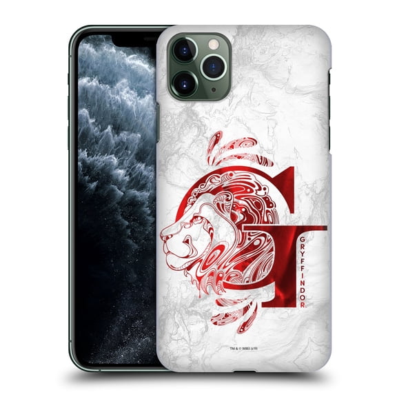 Head Case Designs Officially Licensed Harry Potter Deathly Hallows IX Gryffindor Aguamenti Hard Back Case Compatible with Apple iPhone 11 Pro Max