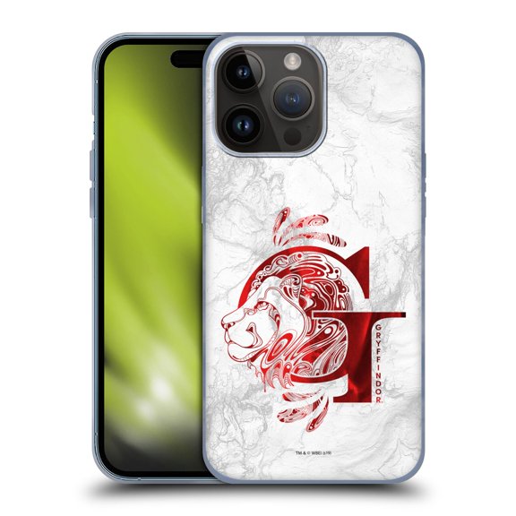 Head Case Designs Officially Licensed Harry Potter Deathly Hallows IX Gryffindor Aguamenti Soft Gel Case Compatible with Apple iPhone 15 Pro Max