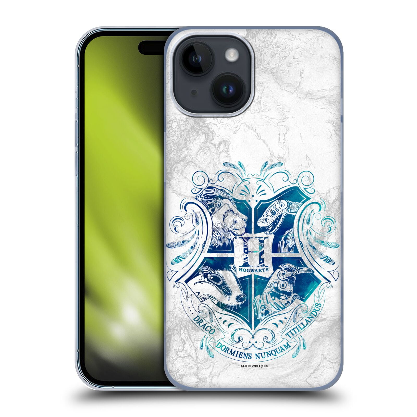 Head Case Designs Cover Morbida In Gel Per Xiaomi Redmi Note 8T, Licenza Ufficiale Harry Potter - Design Hogwarts Aguamenti Deathly Hallows IX