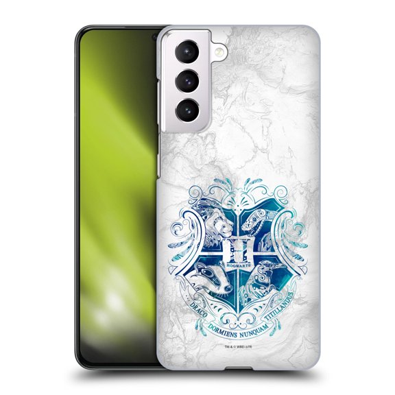 Head Case Designs Officially Licensed Harry Potter Deathly Hallows IX Hogwarts Aguamenti Hard Back Case Compatible with Samsung Galaxy S21 5G
