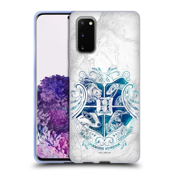 Head Case Designs Officially Licensed Harry Potter Deathly Hallows IX Hogwarts Aguamenti Soft Gel Case Compatible with Samsung Galaxy S20 / S20 5G