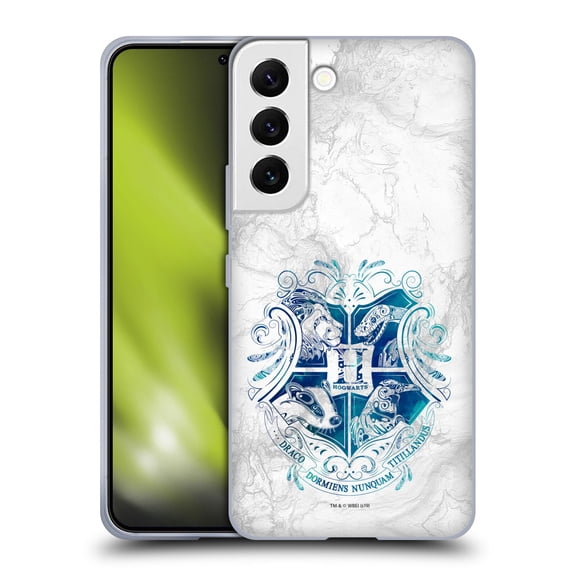 Head Case Designs Officially Licensed Harry Potter Deathly Hallows IX Hogwarts Aguamenti Soft Gel Case Compatible with Samsung Galaxy S22 5G