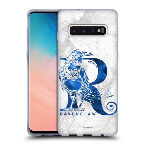 Head Case Designs Officially Licensed Harry Potter Deathly Hallows IX Ravenclaw Aguamenti Soft Gel Case Compatible with Samsung Galaxy S10