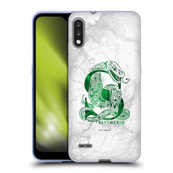 Head Case Designs Officially Licensed Harry Potter Deathly Hallows IX Slytherin Aguamenti Soft Gel Case Compatible with LG LG K22