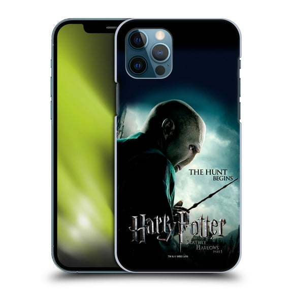 Head Case Designs Officially Licensed Harry Potter Deathly Hallows VII Voldemort Hard Back Case Compatible with Apple iPhone 12 / iPhone 12 Pro
