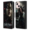 thumbnail image 1 of Head Case Designs Officially Licensed Harry Potter Deathly Hallows VIII Bellatrix Lestrange Leather Book Wallet Case Cover Compatible with Apple iPhone 13, 1 of 6