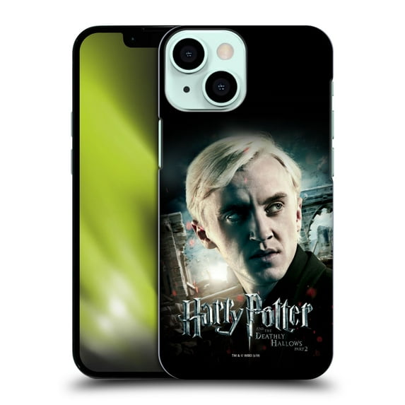 Head Case Designs Officially Licensed Harry Potter Deathly Hallows VIII Draco Malfoy Hard Back Case Compatible with Apple iPhone 13 Mini