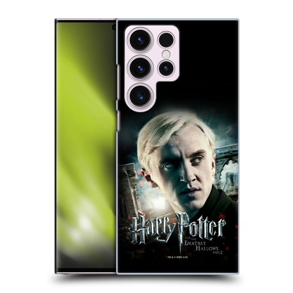 Head Case Designs Officially Licensed Harry Potter Deathly Hallows VIII Draco Malfoy Hard Back Case Compatible with Samsung Galaxy S23 Ultra 5G
