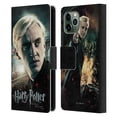thumbnail image 1 of Head Case Designs Officially Licensed Harry Potter Deathly Hallows VIII Draco Malfoy Leather Book Wallet Case Cover Compatible with Apple iPhone 11 Pro, 1 of 6
