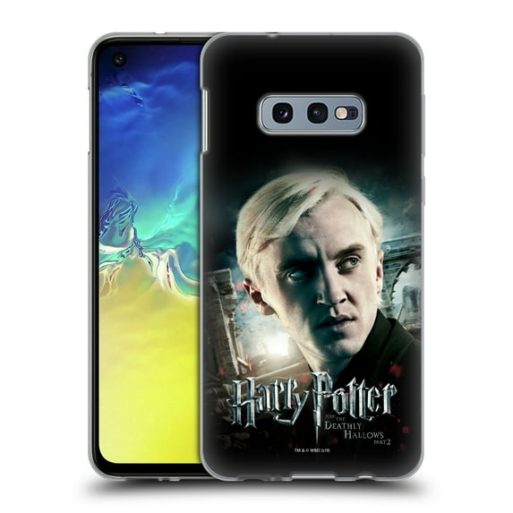Head Case Designs Officially Licensed Harry Potter Deathly Hallows VIII Draco Malfoy Soft Gel Case Compatible with Samsung Galaxy S10e