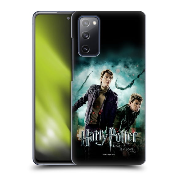 Head Case Designs Officially Licensed Harry Potter Deathly Hallows VIII Fred & George Weasley Hard Back Case Compatible with Samsung Galaxy S20 FE / 5G