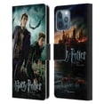 thumbnail image 1 of Head Case Designs Officially Licensed Harry Potter Deathly Hallows VIII Fred & George Weasley Leather Book Wallet Case Cover Compatible with Apple iPhone 12 Pro Max, 1 of 6