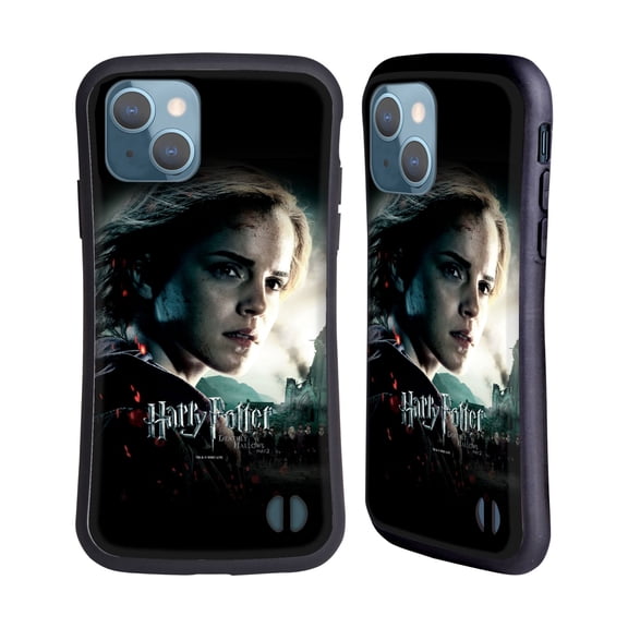 Head Case Designs Officially Licensed Harry Potter Deathly Hallows VIII Hermione Granger Hybrid Case Compatible with Apple iPhone 13