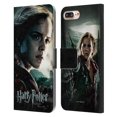 thumbnail image 1 of Head Case Designs Officially Licensed Harry Potter Deathly Hallows VIII Hermione Granger Leather Book Wallet Case Compatible with Apple iPhone 7 Plus / iPhone 8 Plus, 1 of 6