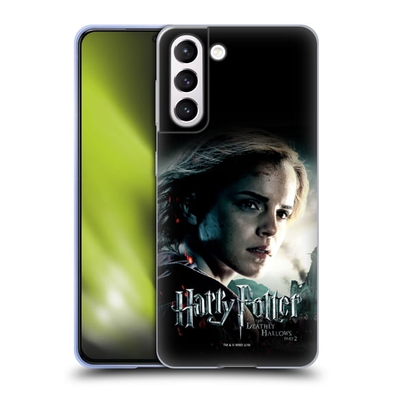 Head Case Designs Officially Licensed Harry Potter Deathly Hallows VIII Hermione Granger Soft Gel Case Compatible with Samsung Galaxy S21 5G