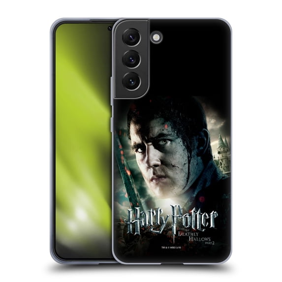 Head Case Designs Officially Licensed Harry Potter Deathly Hallows VIII Neville Longbottom Soft Gel Case Compatible with Samsung Galaxy S22+ 5G