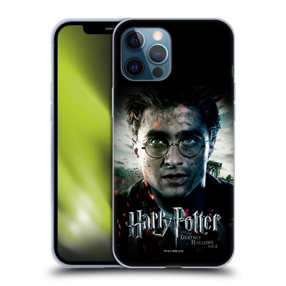 Head Case Designs Officially Licensed Harry Potter Deathly Hallows VIII Potrait Soft Gel Case Compatible with Apple iPhone 12 Pro Max